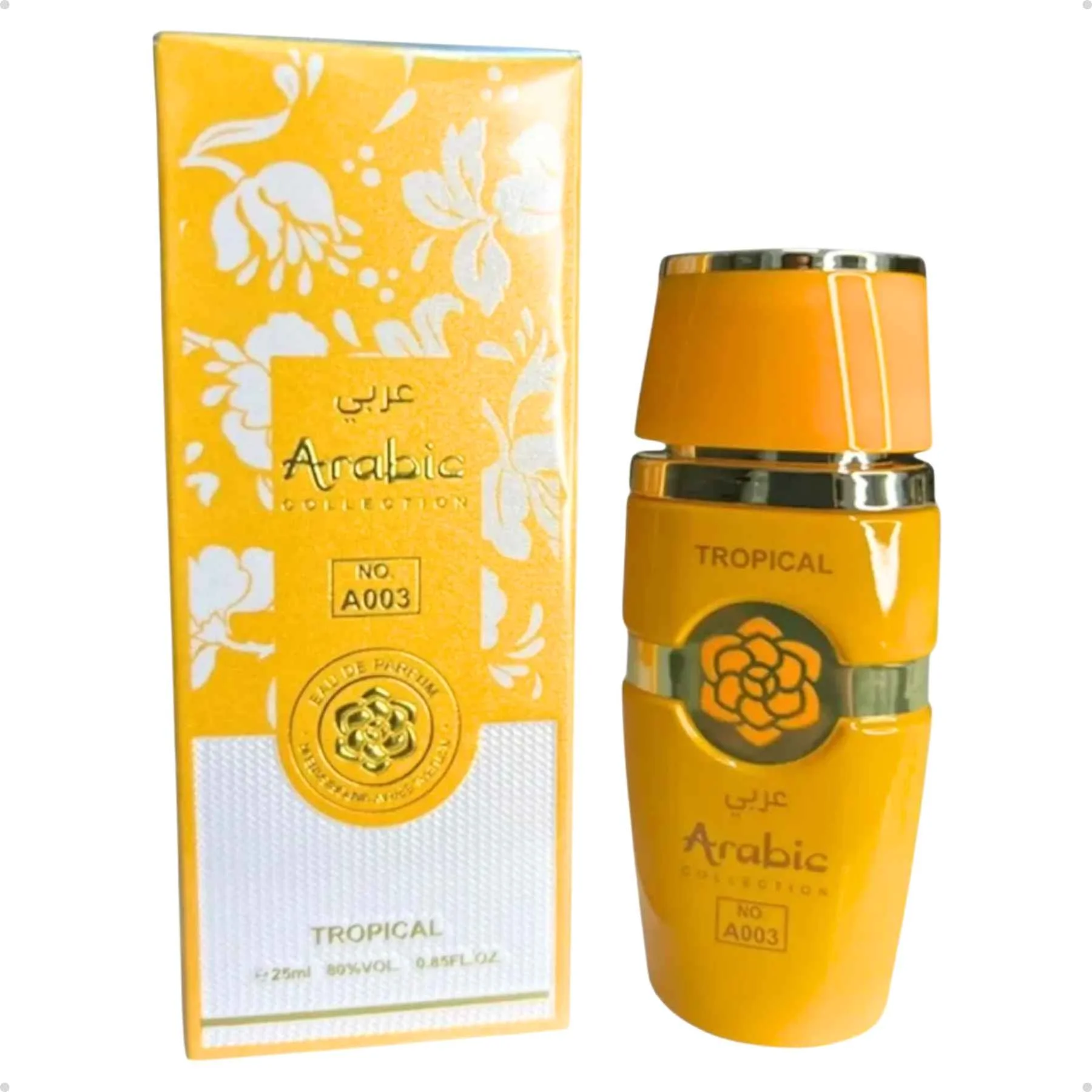 Arabic A003 - Inspiração YARA TOUS TROPICAL AMARELO (Feminino) - EDP - 25ML