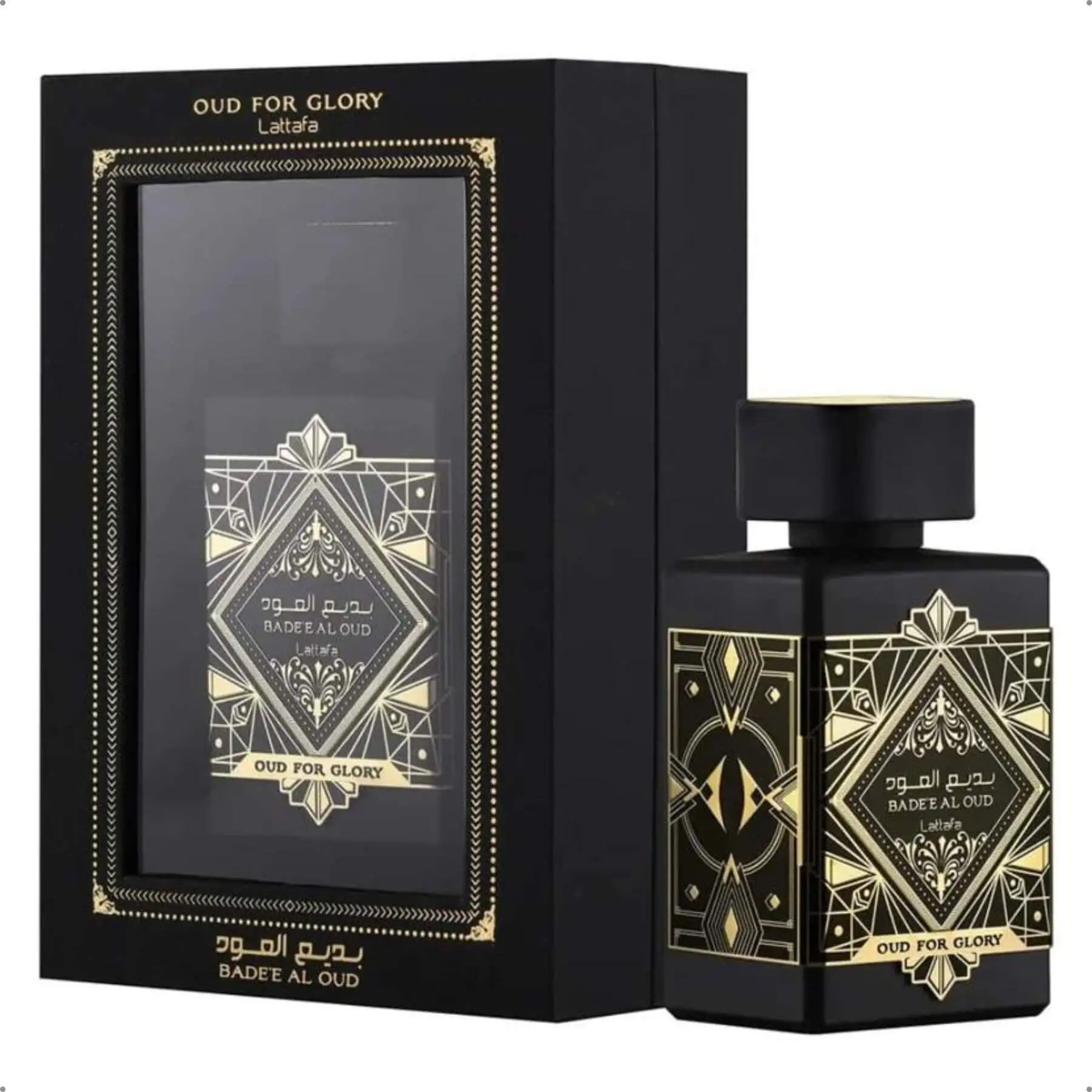 Perfume BADE'E AL OUD FOR GLORY (Masculino) Lattafa - EDP - 100ML