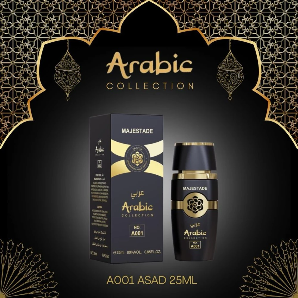 Arabic A001 - Inspiração ASAD TRADICIONAL (Masculino) - 25ML - Imagem 7