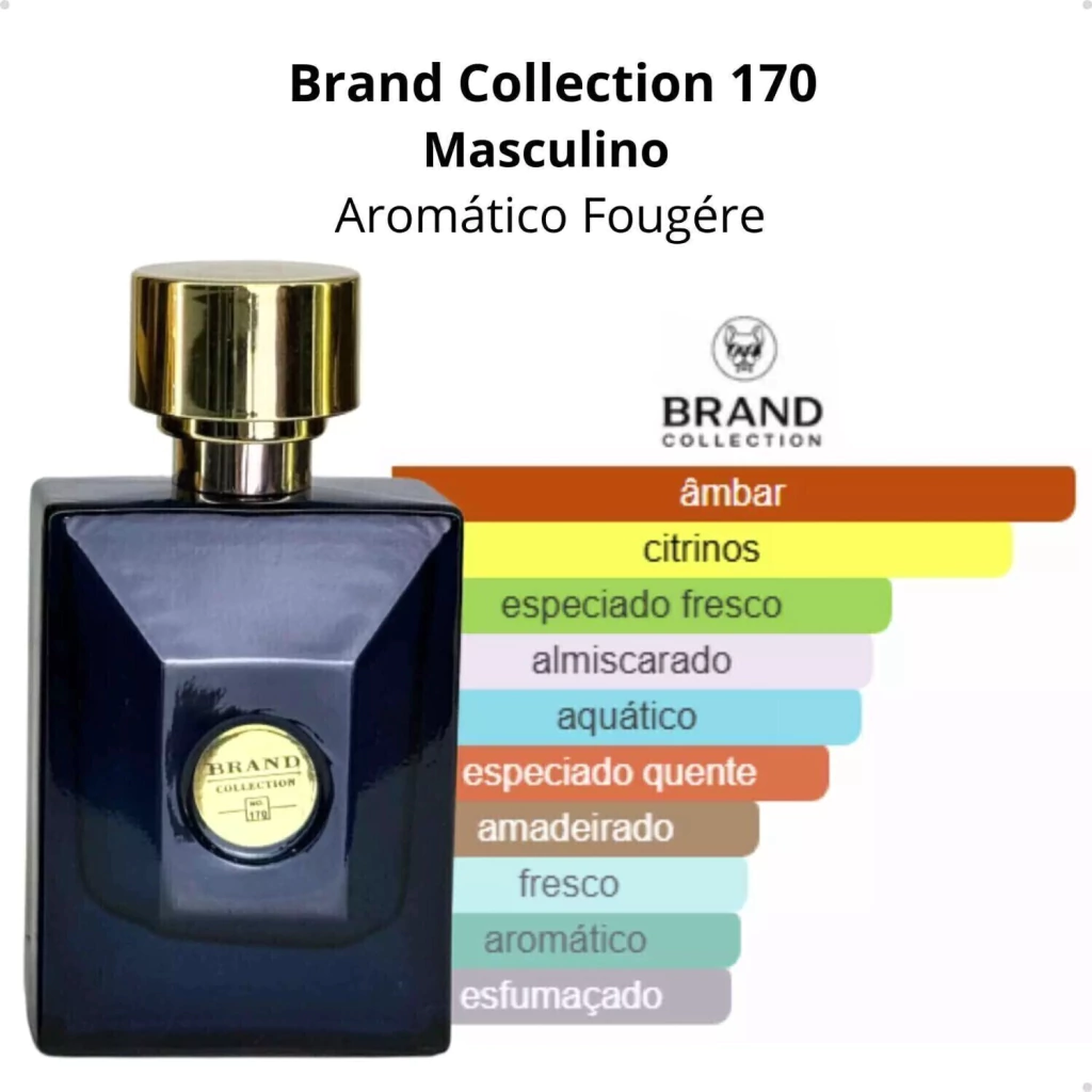 Brand Collection 170 - Inspiração VERSACE DYLAN BLUE POUR HOMME (Masculino) - EDP - 25ml - Imagem 3