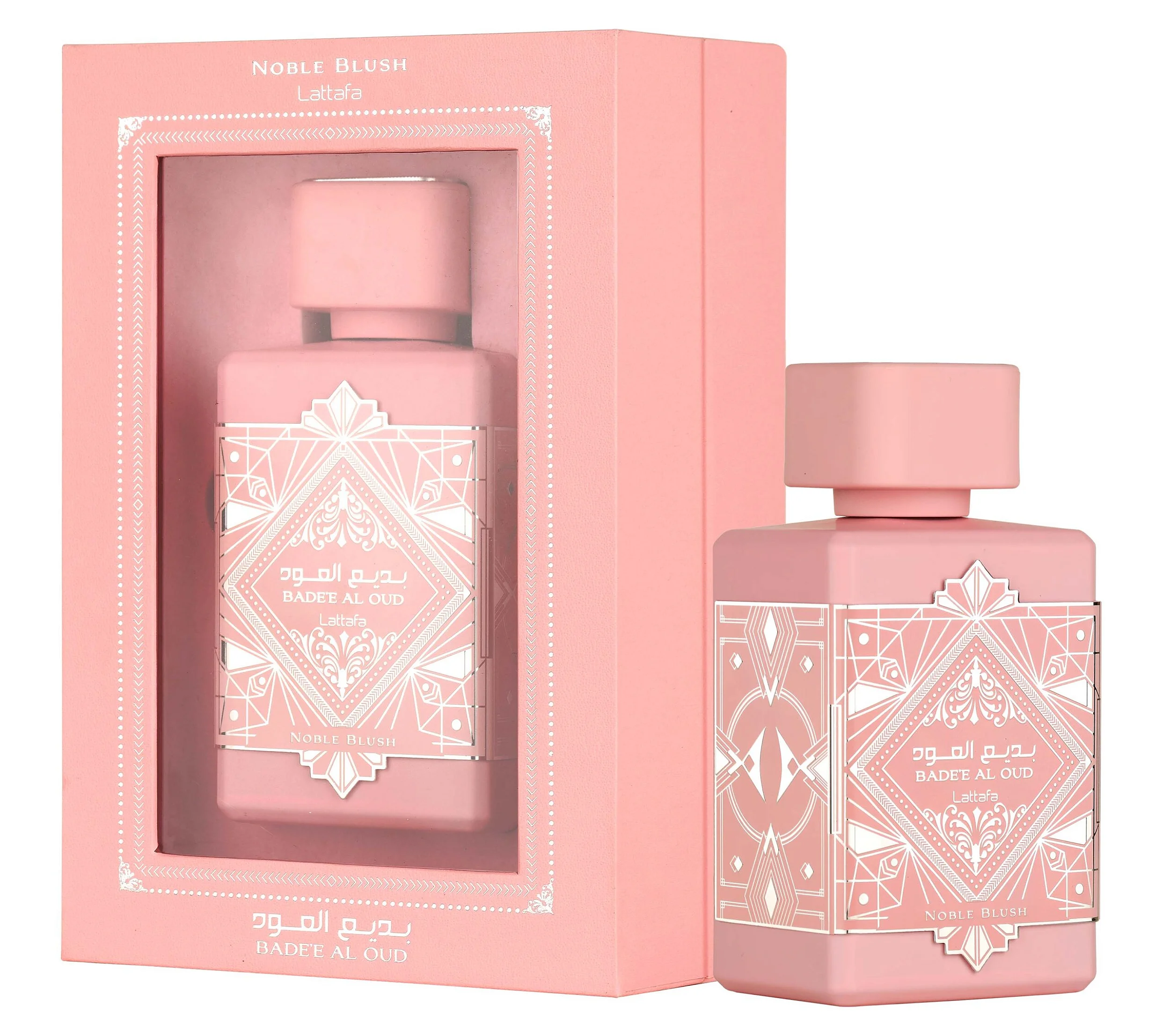 Perfume AL OUD NOBLE BLUSH (Feminino) Lattafa - EDP - 100ML