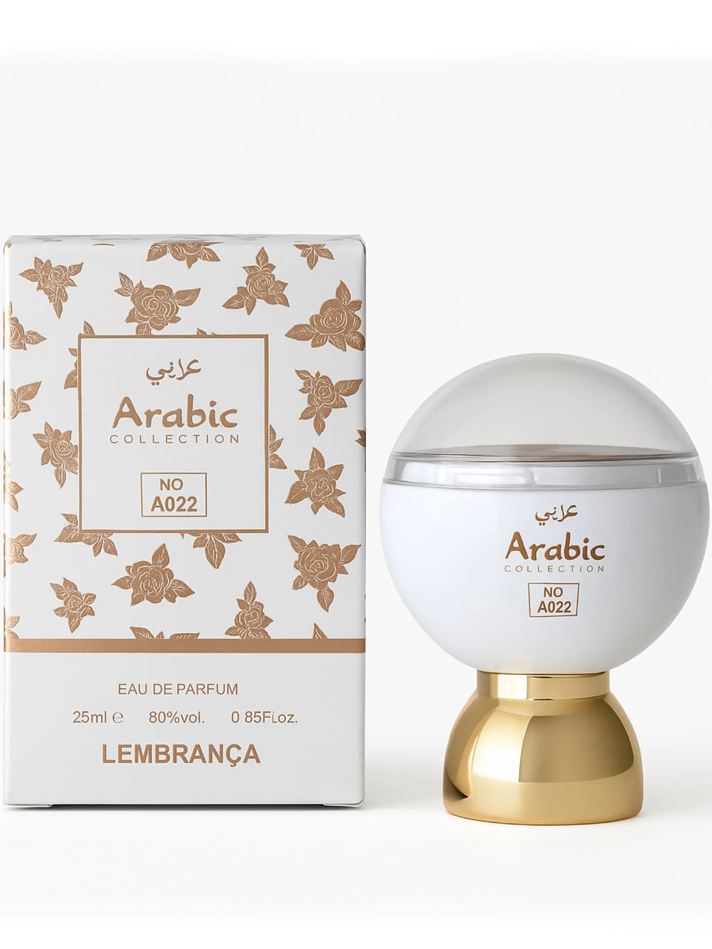 Arabic A022 - Inspiração SOUVENIR FLORAL BOUQUET - LEMBRANÇAS (FEMININO) - EDP - 25ML