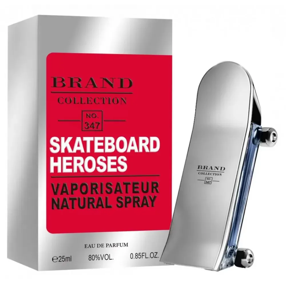Brand Collection 347 - Inspiração 212 HEROS MEN SKATE (Masculino) - EDP - 25ml