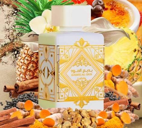 Perfume BADE'E AL OUD HONOR & GLORY LATTAFA (Feminino) - EDP - 100ml - Imagem 6