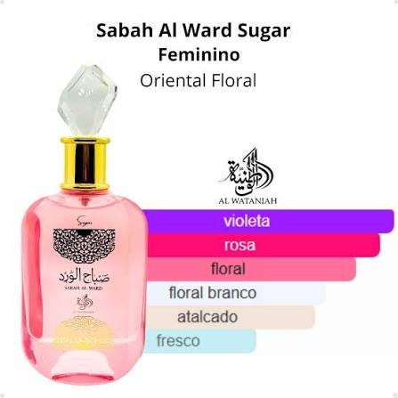 Perfume SABAH SUGAR AL WARD AL WATANIAH (Feminino) - EDP - 100ML - Imagem 8